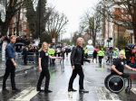 Slávny prechod pre chodcov na londýnskej ulici Abbey Road premaľovali