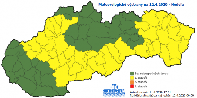 Na mnohých miestach Slovenska sa môže v nedeľu objaviť ranný mráz