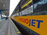 RegioJet posilňuje kapacitu vlakov, počet cestujúcich opäť rastie