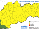 V noci môžu teploty klesnúť k mínus šiestim stupňom Celzia