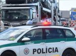 Polícia povoľuje tranzit nákladiakov cez SR počas 2 májových sviatkov a 2 nedieľ
