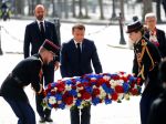 Koniec druhej svetovej vojny si uctil aj francúzsky prezident