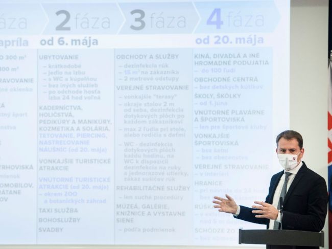 Od stredy spustia 4. fázu uvoľňovania ekonomiky, takéto sú podmienky