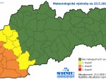 SHMÚ varuje pred silným vetrom na západnom Slovensku