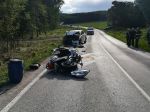 Ďaľšia dopravná nehoda motorkára sa skončila tragicky