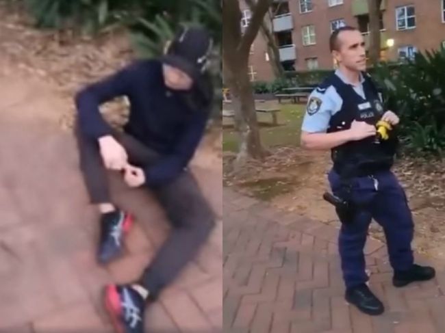 Video: V Austrálii vyšetrujú prípad policajta, ktorý zhodil na zem aborigéna