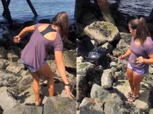 Video: Tínedžeri našli na pobreží kufor. Po tomto museli volať políciu