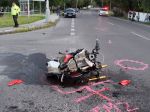 Pri dopravnej nehode v Topoľčanoch zomrel 41-ročný motocyklista