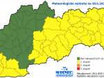 SHMÚ: Slovensko potrápia v nedeľu horúčavy aj búrky