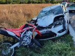 Pri tragickej nehode vyhasol život motocyklistu