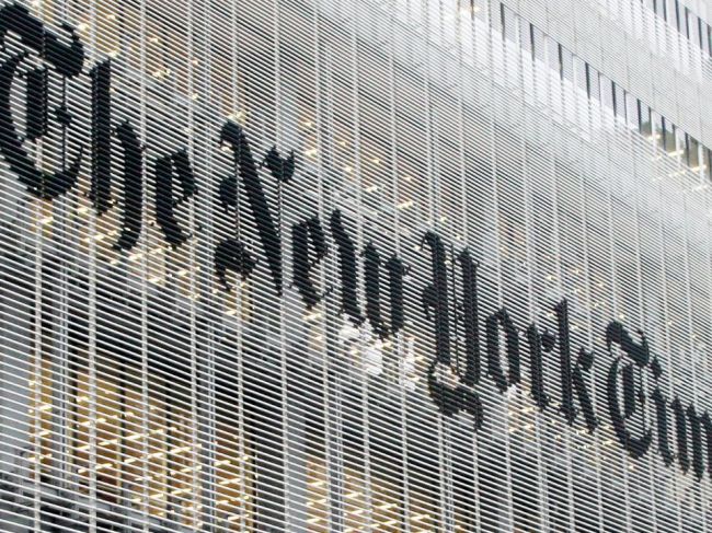 The New York Times presunú tretinu svojej ázijskej centrály z Hongkongu do Kórey