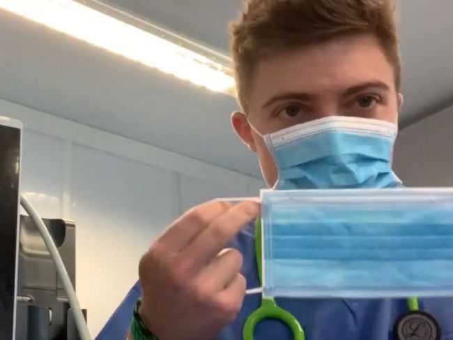 Video: Lekár vyvrátil teóriu o rúškach a kyslíku
