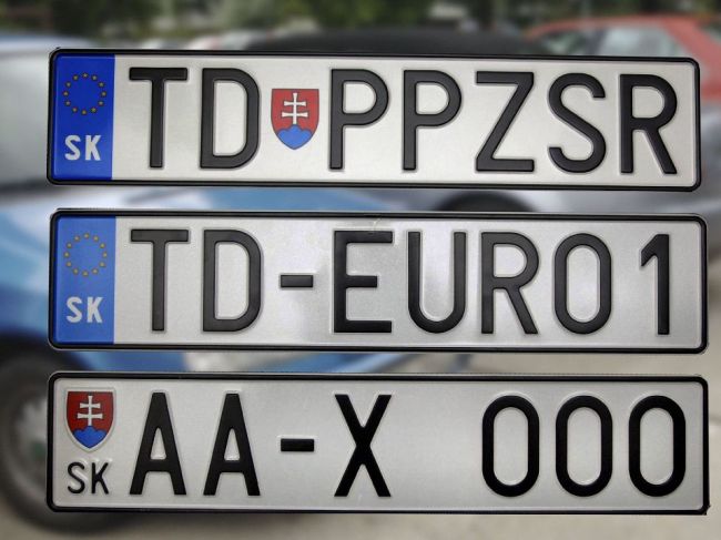 Ministerstva vnútra plánuje vyhlásiť nové obstarávanie na tabuľky s EČ v najbližšom čase
