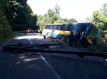 Linkový autobus havaroval pri Dobrej Vode