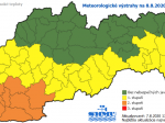 SHMÚ upozorňuje na vysoké teploty na väčšine Slovenska