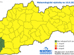 Takmer na celom území Slovenska sa môžu vyskytnúť búrky