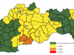 Vo viacerých okresoch Slovenska sa môžu vyskytnúť povodne