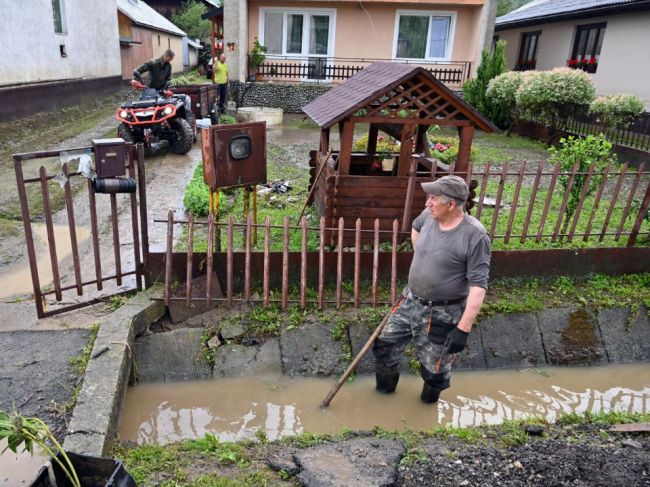 Obec Pichne sa opäť ocitla pod vodou