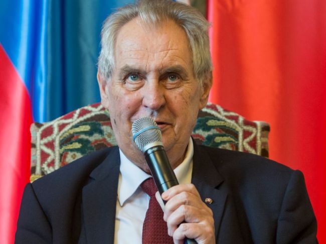 Českého prezidenta Zemana hospitalizovali