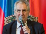 Českého prezidenta Zemana hospitalizovali 