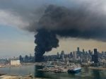 Greenpeace varoval pred dôsledkami štvrtkového požiaru v prístave v Bejrúte