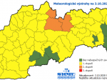 Meteorológovia varujú pred vetrom takmer na celom území Slovenska