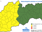 Na západnom a strednom Slovensku sa môžu večer a v noci vyskytnúť búrky