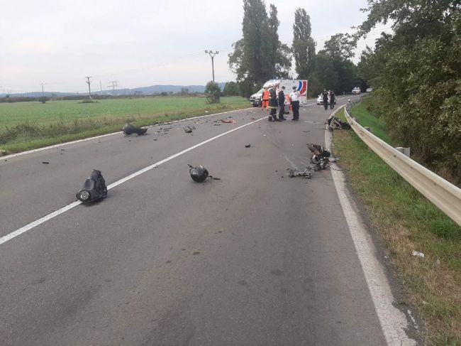 Dopravná nehoda za obcou Nacina Ves si vyžiadala život motocyklistu