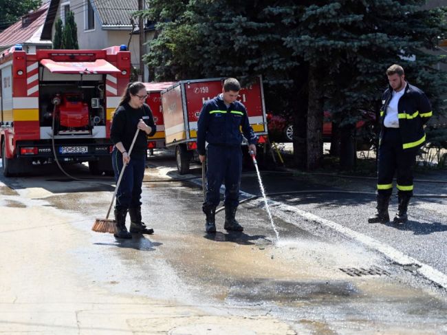 V obci Markušovce vyhlásili 3. stupeň povodňovej aktivity, situácia sa zhoršuje