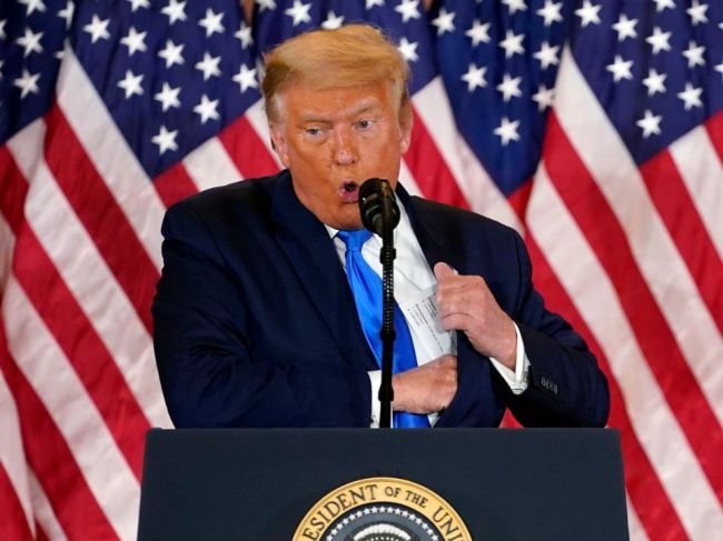 Trump tvrdí, že v Michigane v skutočnosti zvíťazil on