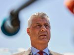 Kosovského prezidenta Thaciho obžalovaného z vojnových zločinov zadržali