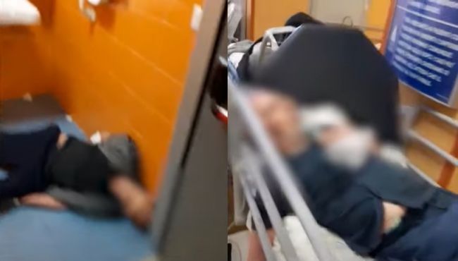 Video: Muž zverejnil šokujúce zábery z nemocnice. Na toalete našli mŕtvolu