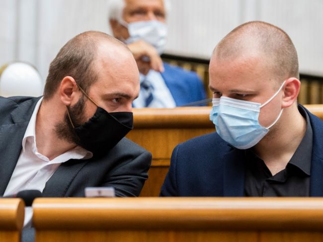 Polícia na proteste zadržala poslanca Medveckého. Mikulec vysvetlil, prečo k tomu došlo