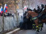 Polícia vylúčila použitie zásahových výbušiek na proteste v Bratislave
