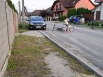 Polícia vyšetrovala dopravnú nehodu, ktorú spôsobila 7-ročná cyklistka
