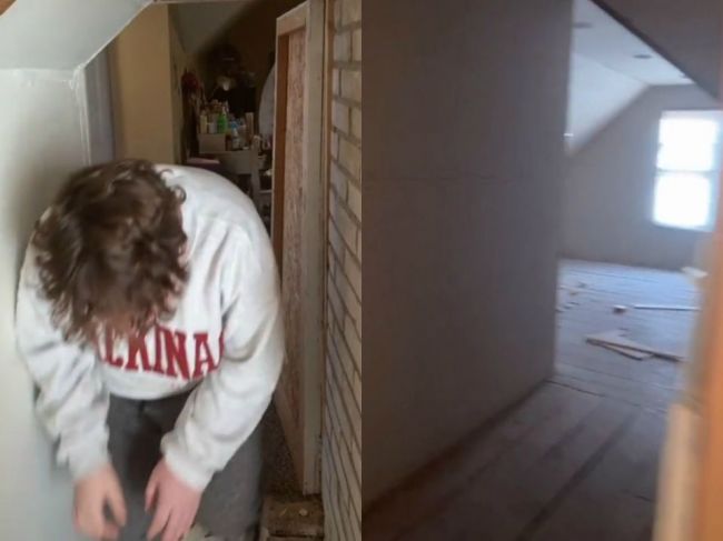 Video: Po troch rokoch našli v dome tajnú miestnosť. Ako to, že si ju majitelia nevšimli?
