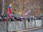 Polícia žiada verejnosť o videozáznamy z protestu pred Úradom vlády