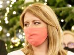 Prezidentka poďakovala ľuďom, ktorí slúžia aj na Štedrý deň, vianočným pečivom