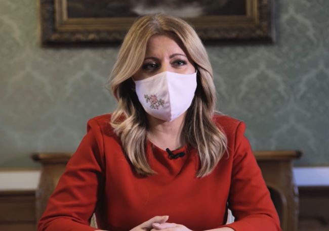 Video: Prezidentka predstavuje abecedu 2020, podľa prvých písmen slová bilancujúce rok
