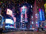 V New Yorku vítalo Nový rok prázdne Times Square