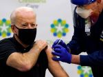 Joe Biden dostal druhú dávku vakcíny proti Covid-19