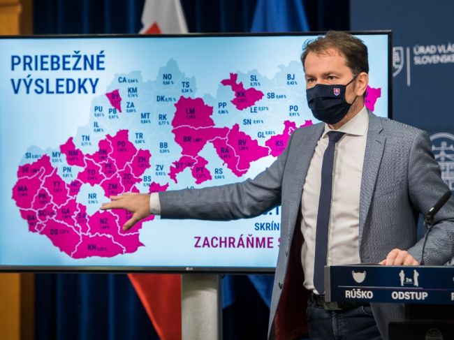 Výsledky skríningového testovania: Toto sú najhoršie a najlepšie okresy