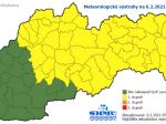 SHMÚ upozorňuje na poľadovicu, varuje i pred možnými lokálnymi povodňami