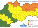 SHMÚ varuje pred poľadovicou a silným vetrom