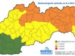 SHMÚ: Na väčšine územia Slovenska treba rátať s poľadovicou a dažďom
