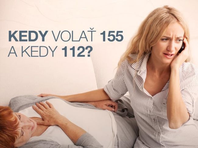 Operačné stredisko ZZS SR: Použitie čísel 155 a 112 treba rozlišovať