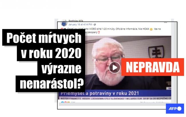 Priemyselník Vladimír Soták uvádzal nesprávne dáta o mŕtvych na COVID-19