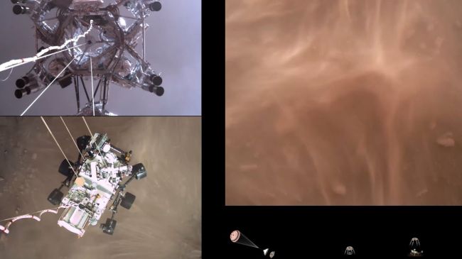 Video: NASA zverejnila vôbec prvý zvuk z Marsu a video z vozidla Perseverance