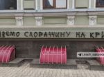 V Charkove posprejovali slovenský konzulát