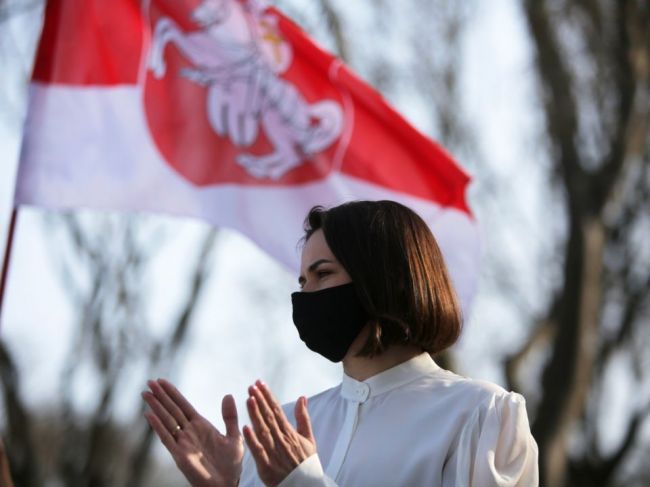Cichanovská vyzvala svet, aby 8. marca vyjadril solidaritu ženám z Bieloruska